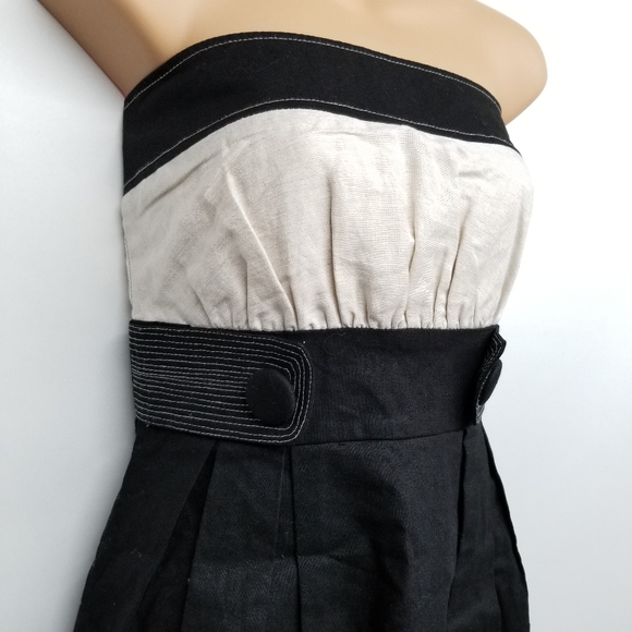 Charlotte Russe Strapless Linen Tube Dress - Picture 3 of 6